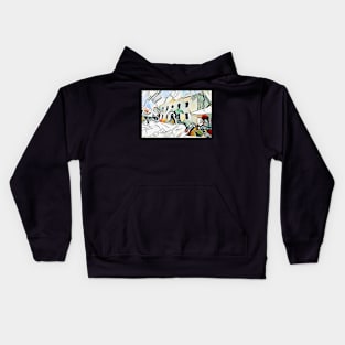 Heraklion, motif 1 Kids Hoodie